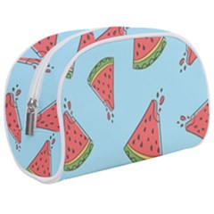 Watermelon-blue Make Up Case (medium) by nateshop