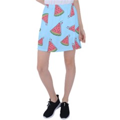 Watermelon-blue Tennis Skirt by nateshop