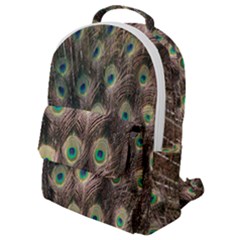 Bird-peacock Flap Pocket Backpack (small) by nateshop