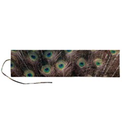 Bird-peacock Roll Up Canvas Pencil Holder (l) by nateshop