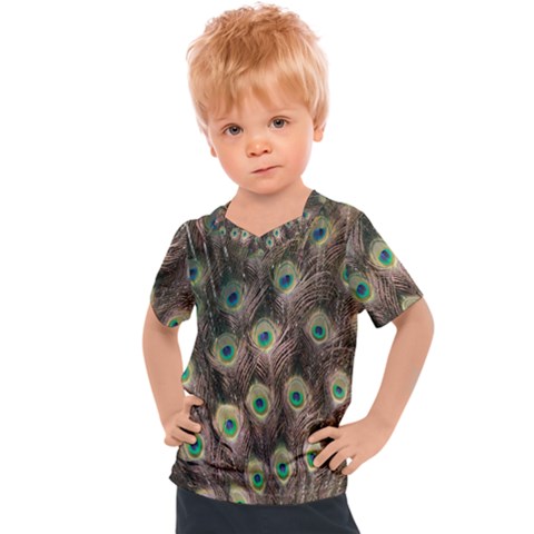 Bird-peacock Kids  Sports Tee by nateshop