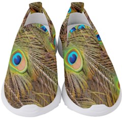 Peacock-bird Kids  Slip On Sneakers by nateshop