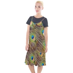 Peacock-bird Camis Fishtail Dress by nateshop