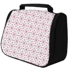 Pattern Christmas Pattern Red Stars Full Print Travel Pouch (big)