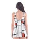 Abstract Seamless Pattern Art Skater Dress Swimsuit View2