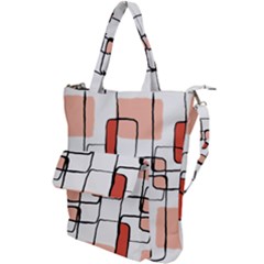 Abstract Seamless Pattern Art Shoulder Tote Bag by Sapixe