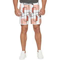 Abstract Seamless Pattern Art Men s Runner Shorts