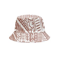 Tribal Pattern Vintage Texture Inside Out Bucket Hat (kids) by Sapixe