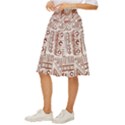 Tribal Pattern Vintage Texture Classic Short Skirt View2