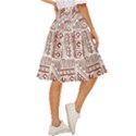 Tribal Pattern Vintage Texture Classic Short Skirt View3