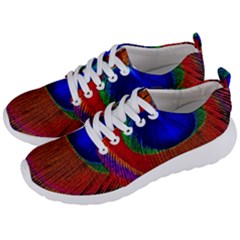 Peacock Plumage Fearher Bird Pattern Men s Lightweight Sports Shoes by Sapixe