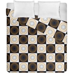 Illustration Checkered Pattern Decoration Duvet Cover Double Side (california King Size) by Sapixe