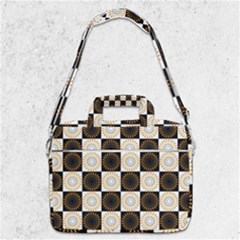 Illustration Checkered Pattern Decoration Macbook Pro 13  Shoulder Laptop Bag  by Sapixe