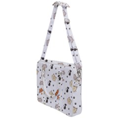 Cat Kitten Design Pattern Cross Body Office Bag by Sapixe