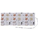 Cat Kitten Design pattern Roll Up Canvas Pencil Holder (M) View2