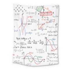 Math Formula Pattern Medium Tapestry by Sapixe