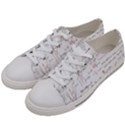 Math Formula Pattern Women s Low Top Canvas Sneakers View2