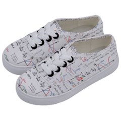 Math Formula Pattern Kids  Classic Low Top Sneakers by Sapixe