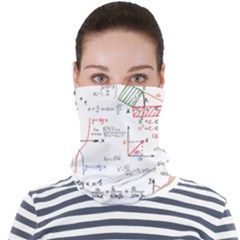 Math Formula Pattern Face Seamless Bandana (adult) by Sapixe