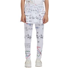 Math Formula Pattern Kids  Skirted Pants by Sapixe