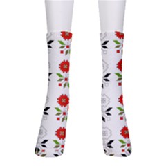 Vectors Bulgarian Folk Art Folk Art Crew Socks by Sapixe