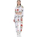 Vectors Bulgarian Folk Art Folk Art Cropped Zip Up Lounge Set View1