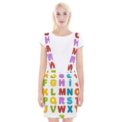 Vectors Alphabet Eyes Letters Funny Braces Suspender Skirt by Sapixe