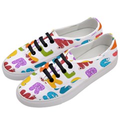 Vectors Alphabet Eyes Letters Funny Women s Classic Low Top Sneakers by Sapixe