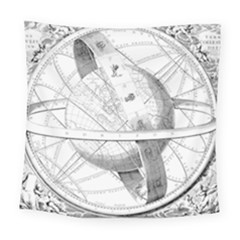 Constellations Celestial Moon Earth Square Tapestry (large) by Sapixe