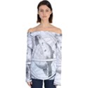 Constellations Celestial Moon Earth Off Shoulder Long Sleeve Top View1