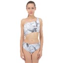 Constellations Celestial Moon Earth Spliced Up Two Piece Swimsuit View1