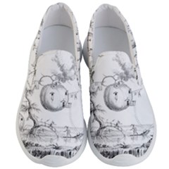 Vectors Fantasy Fairy Tale Sketch Men s Lightweight Slip Ons by Sapixe