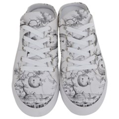 Vectors Fantasy Fairy Tale Sketch Half Slippers by Sapixe