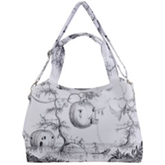 Vectors Fantasy Fairy Tale Sketch Double Compartment Shoulder Bag by Sapixe