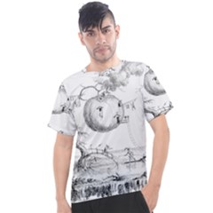 Vectors Fantasy Fairy Tale Sketch Men s Sport Top by Sapixe