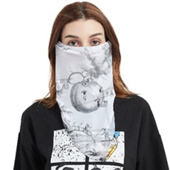 Vectors Fantasy Fairy Tale Sketch Face Covering Bandana (triangle)