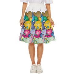 Cats Cartoon Cats Colorfulcats Classic Short Skirt by Sapixe