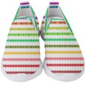 Ribbons Sequins Embellishment Kids  Slip On Sneakers View1