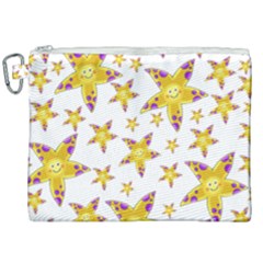 Isolated Transparent Starfish Canvas Cosmetic Bag (xxl) by Sapixe