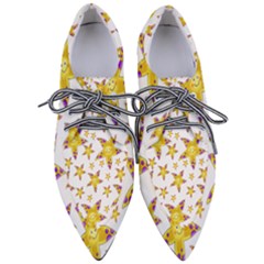 Isolated Transparent Starfish Pointed Oxford Shoes by Sapixe