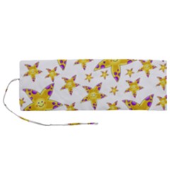 Isolated Transparent Starfish Roll Up Canvas Pencil Holder (m) by Sapixe