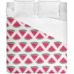 Illustration Watermelon Fruit-food Melon Duvet Cover (california King Size) by Sapixe