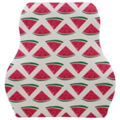 Illustration Watermelon Fruit Food Melon Car Seat Velour Cushion  by Sapixe