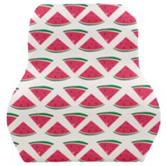 Illustration Watermelon Fruit Food Melon Car Seat Back Cushion  by Sapixe