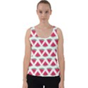 Illustration Watermelon Fruit food Melon Velvet Tank Top View1