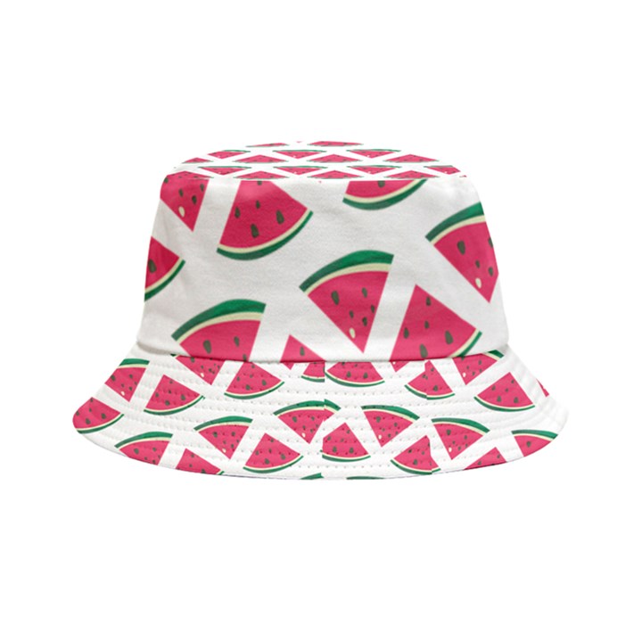 Illustration Watermelon Fruit food Melon Inside Out Bucket Hat