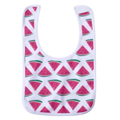 Illustration Watermelon Fruit Food Melon Baby Bib by Sapixe