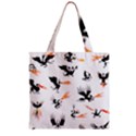 Phoenix Dragon Fire Bird Zipper Grocery Tote Bag View1