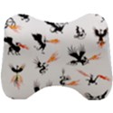 Phoenix Dragon Fire Bird Head Support Cushion View1