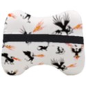 Phoenix Dragon Fire Bird Head Support Cushion View2